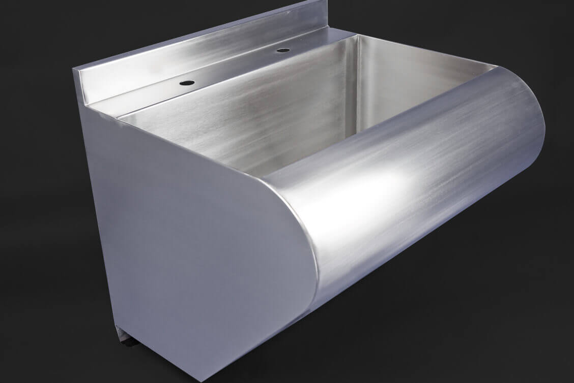 Bespoke Stainless Worktop Design