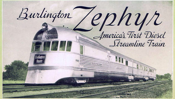 The Pioneer Zephyr - America’s first Stainless Steel Streamline TrainThe Pioneer Zephyr - America’s first Stainless Steel Streamline Train