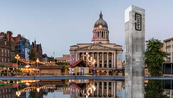 The Alien Stainless Steel Monolith from Utah, Dartmoor, Glastonbury Tor… Nottingham?The Alien Stainless Steel Monolith from Utah, Dartmoor, Glastonbury Tor… Nottingham?