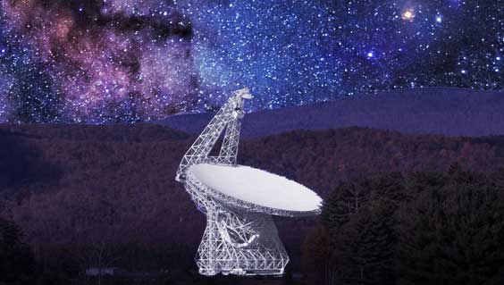 Radio signals from space detected with the help of Stainless SteelRadio signals from space detected with the help of Stainless Steel