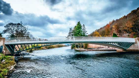 One of a kind, Stainless Steel bridge opens to the public in the Lake DistrictOne of a kind, Stainless Steel bridge opens to the public in the Lake District