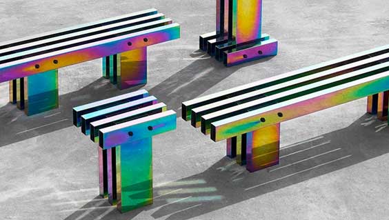 WOW! Psychedelic Stainless Steel Furniture by Adorn BuzaoWOW! Psychedelic Stainless Steel Furniture by Adorn Buzao