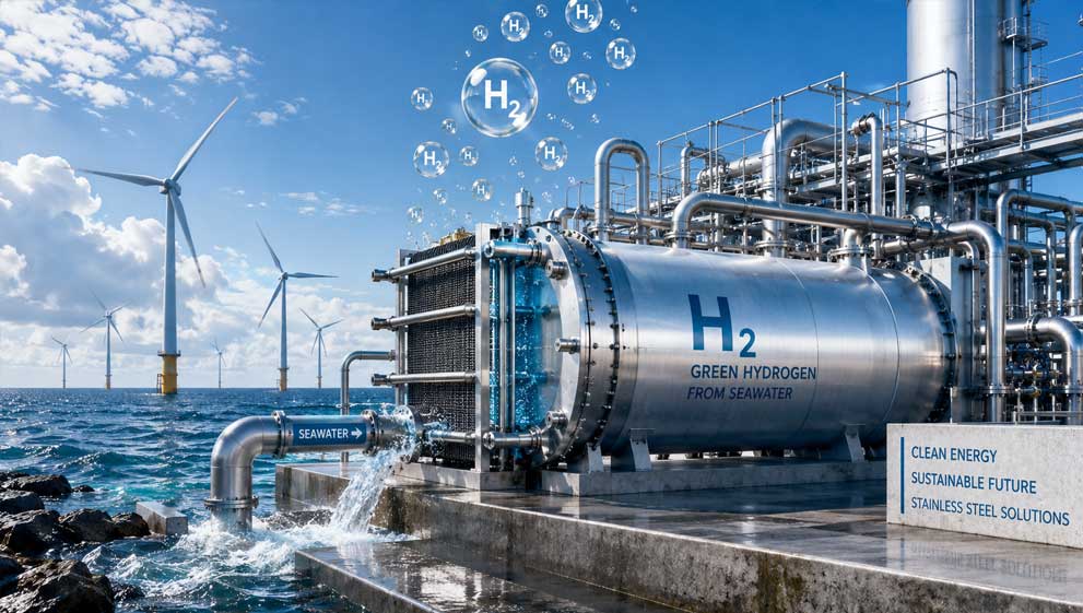 Stainless Steel Powers the Next Wave of Green Hydrogen