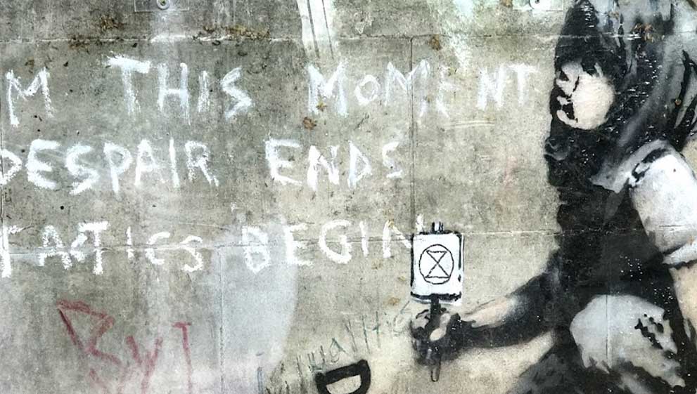 Banksy preserved with the help of Stainless Steel