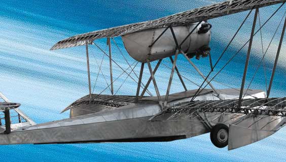 The worlds first stainless steel flying boat!The worlds first stainless steel flying boat!