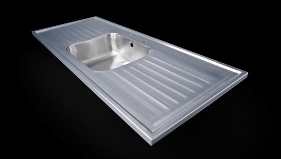 Stainless Steel Sit-on Sinks