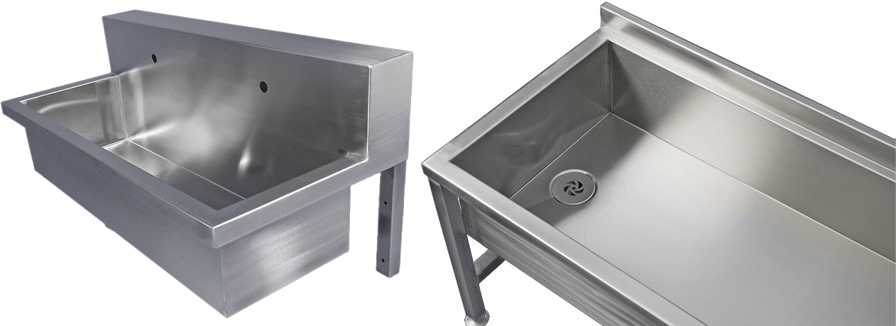 Stainless steel worktop durability