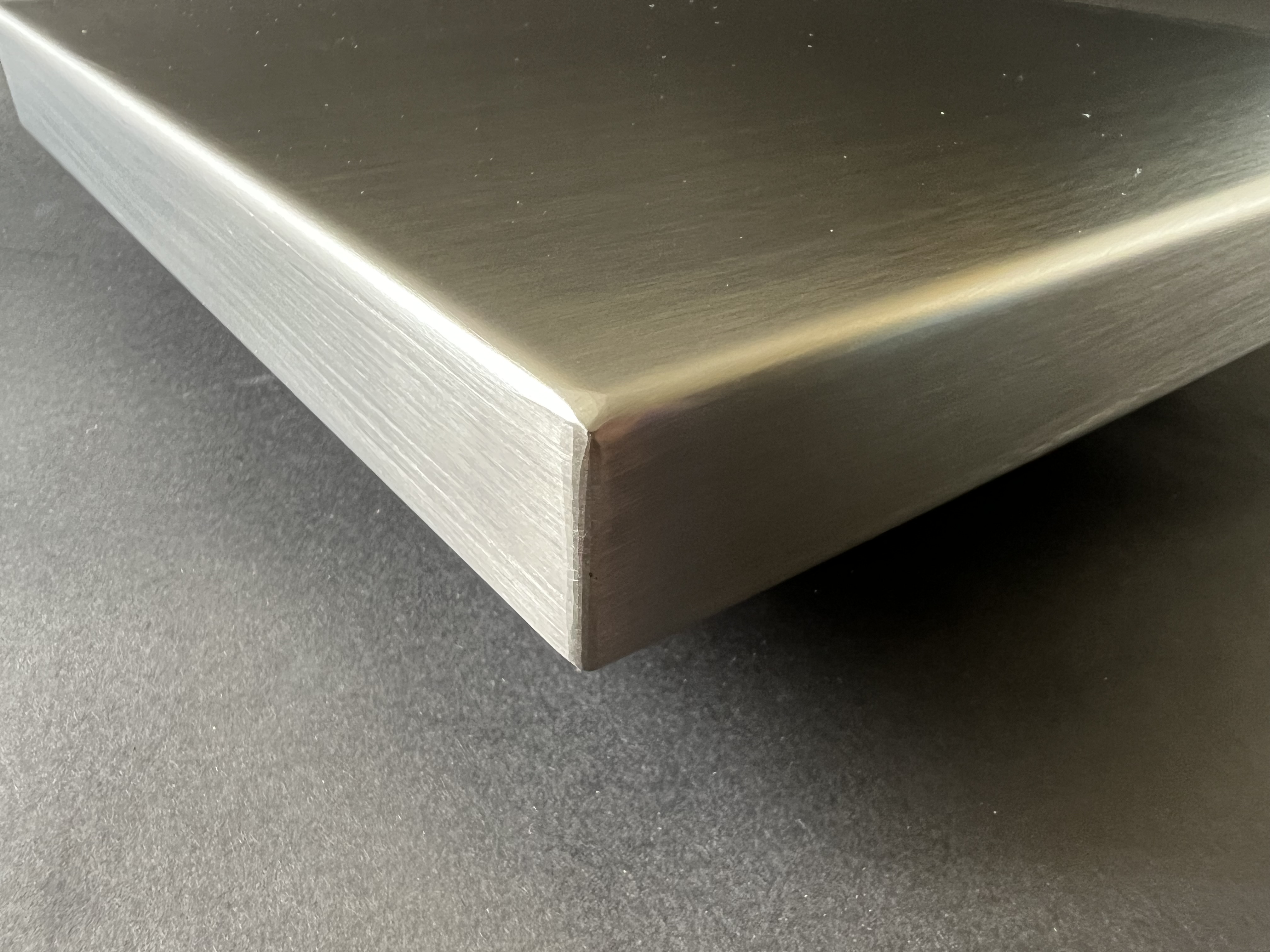 Durable stainless worktop